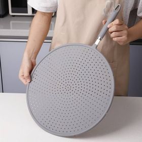Splash Guard for Frying Pan - Silicone Grease Splatter Screen for Frying Pan Stove Top